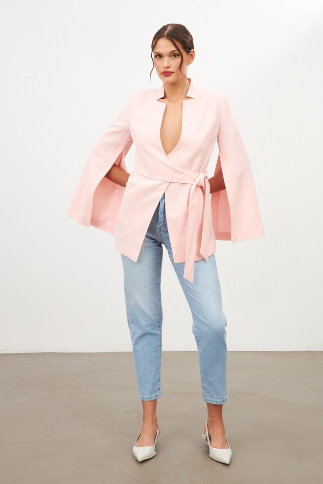Setre Jacket Powder Pink Wholesale Clothing 2