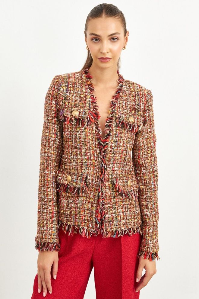 Setre Veste Orange Vêtements en gros Chic