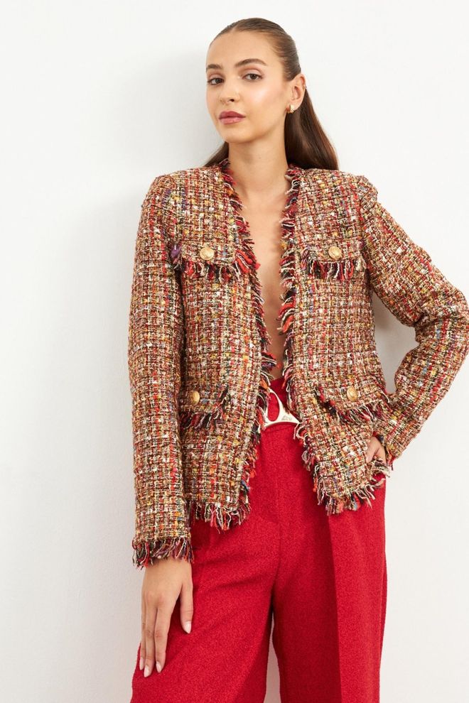 Setre Jacket Orange Wholesale Clothing 4