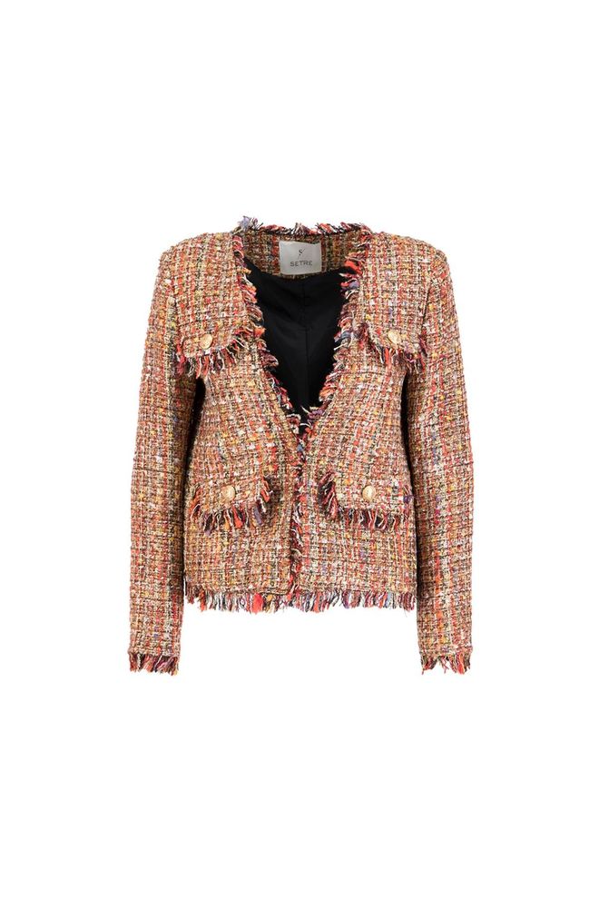 Setre Jacket Orange Wholesale Clothing Wool