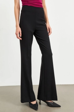 Un model de îmbrăcăminte angro poartă 40330 - Trousers - Black, turcesc angro Pantaloni de Setre