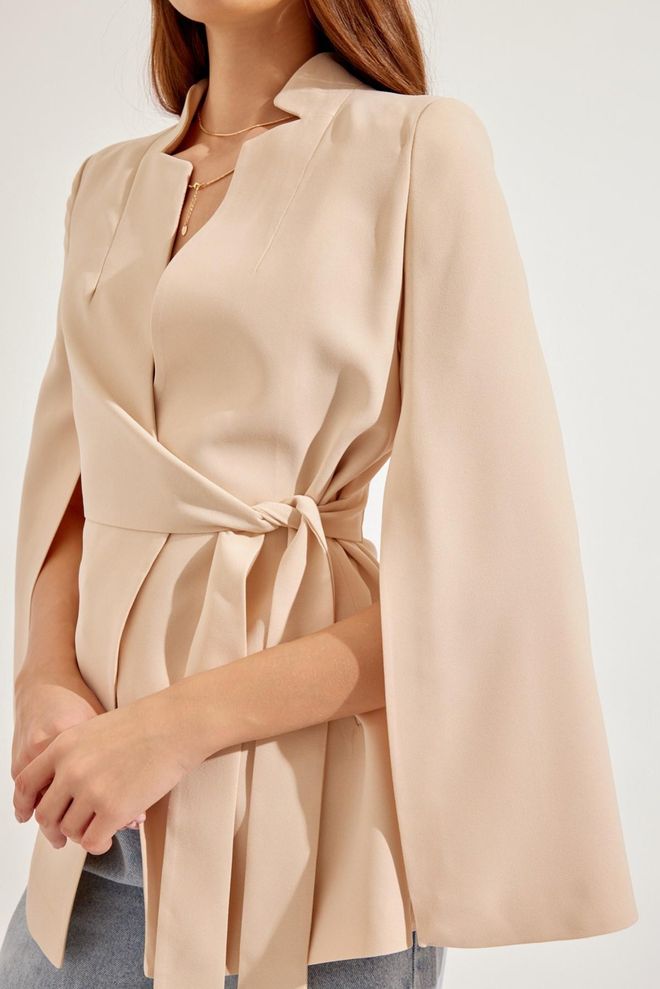 Setre Jacket Beige Wholesale Clothing Polyester