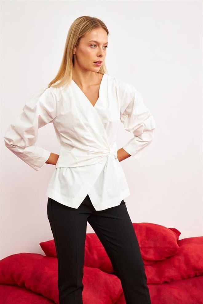 Setre Bluza Ecru Îmbrăcăminte cu ridicata Casual