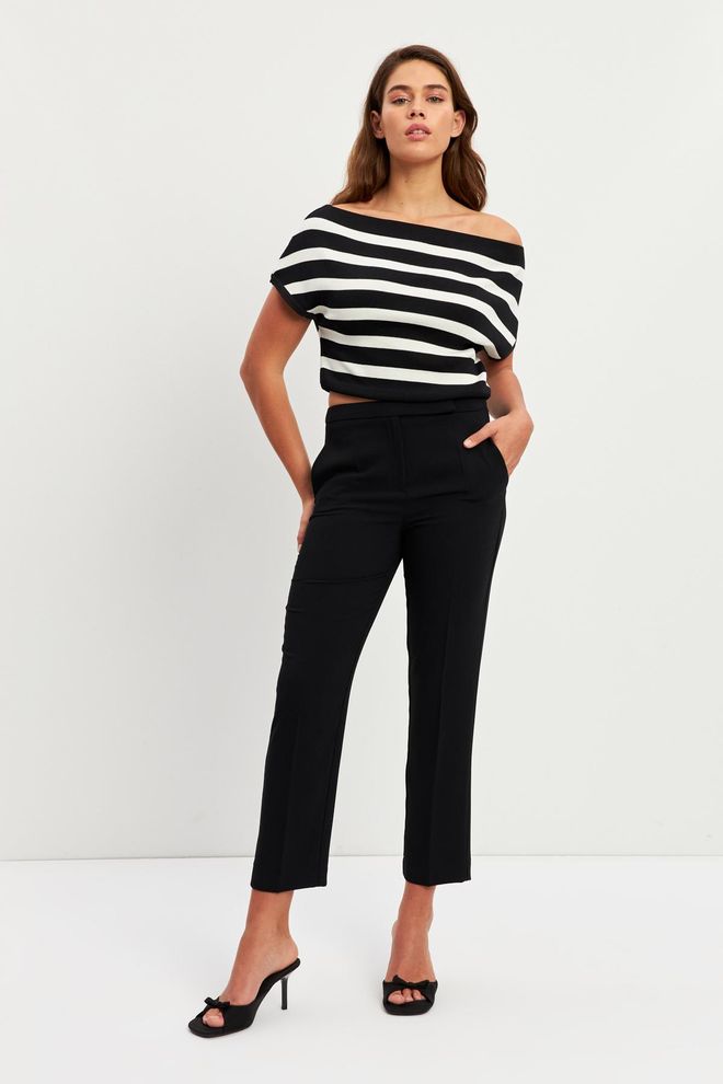 Setre Pantaloni Negri Îmbrăcăminte cu ridicata Casual