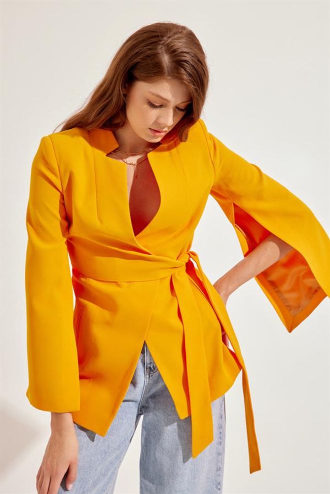 Setre Jacket Orange Wholesale Clothing Fall