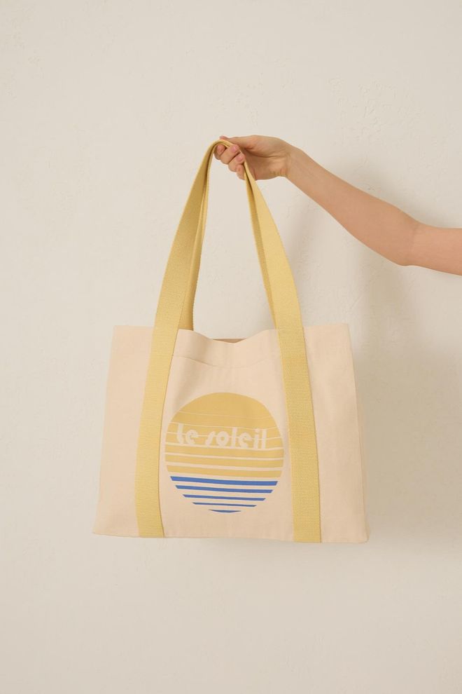 Setre Cotton Sleeve Bag Butter Yellow Wholesale Clothing 1
