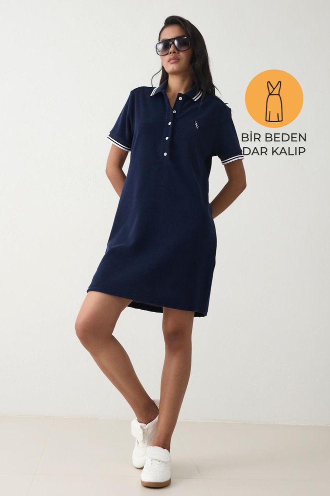 Setre Rochie Shift Sport Casual Bleumarin Îmbrăcăminte cu ridicata Casual