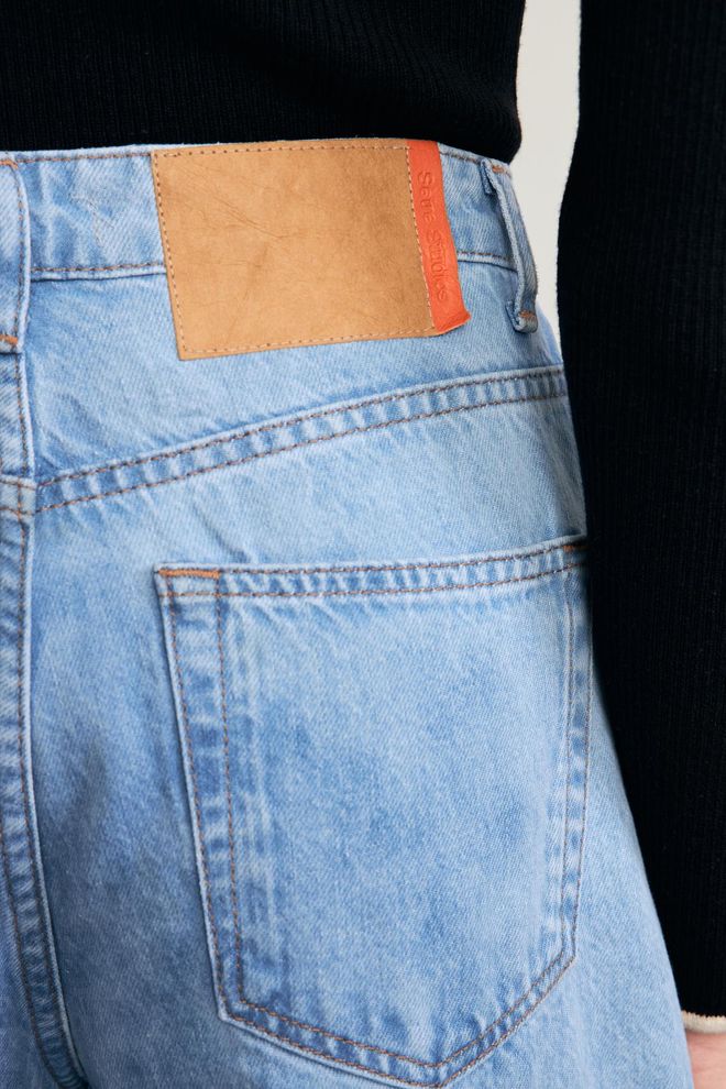 Setre Дънки Синьо Ежедневни Винтидж Улична Мода Бохо Ретро Дрехи на едро 1