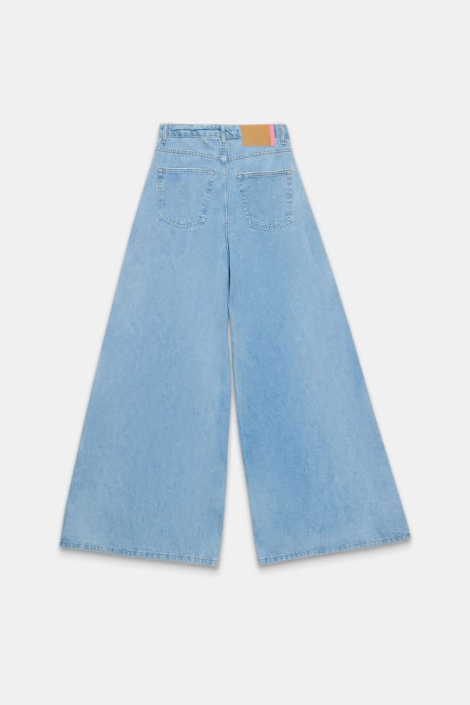 Setre Дънки Синьо Ежедневни Винтидж Улична Мода Бохо Ретро Дрехи на едро Работа