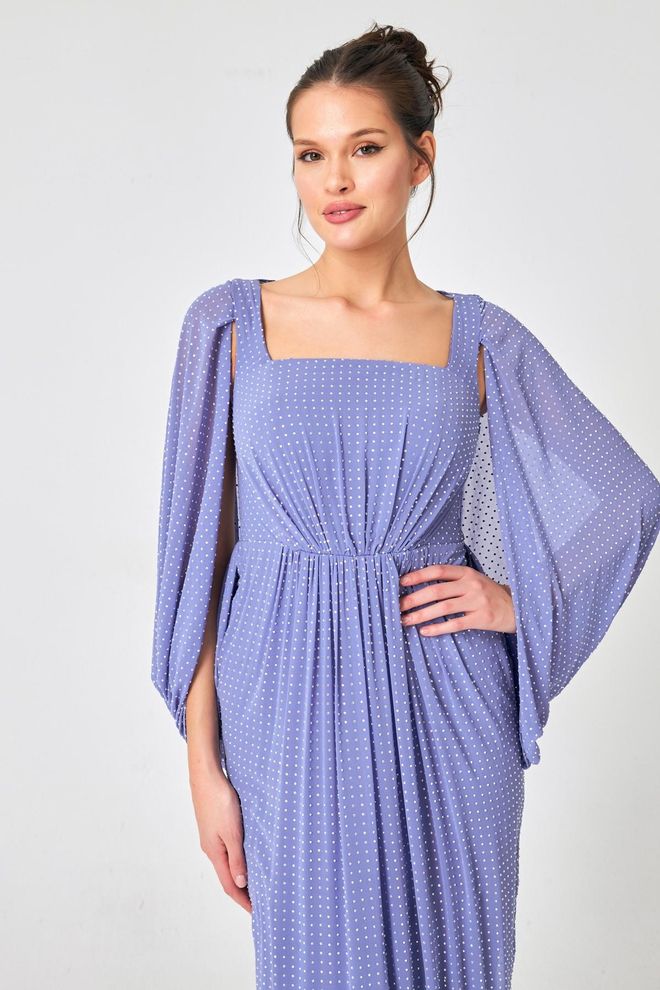 Setre Blue Elegant Formal Vintage Glam Sexy Retro Sheath Dress Wholesale Clothing 1