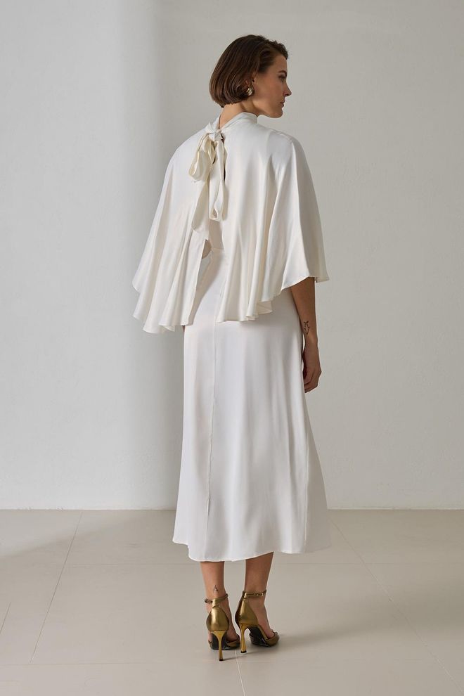 Setre Vestido Blanco Elegante Formal Sexy Vaina Ropa al por mayor Formal