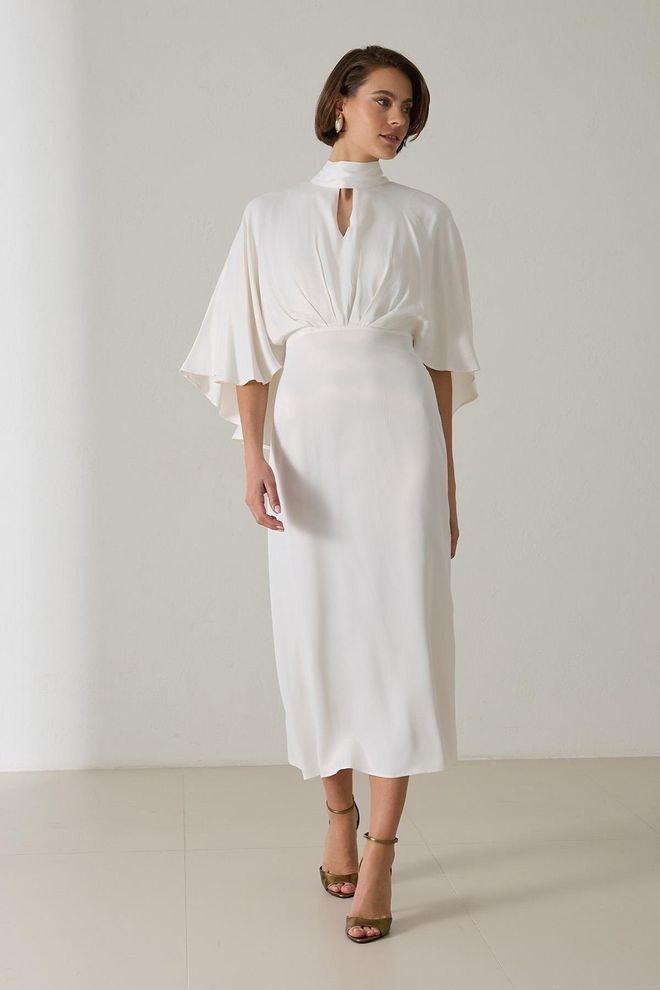 Setre Vestido Blanco Elegante Formal Sexy Vaina Ropa al por mayor 1