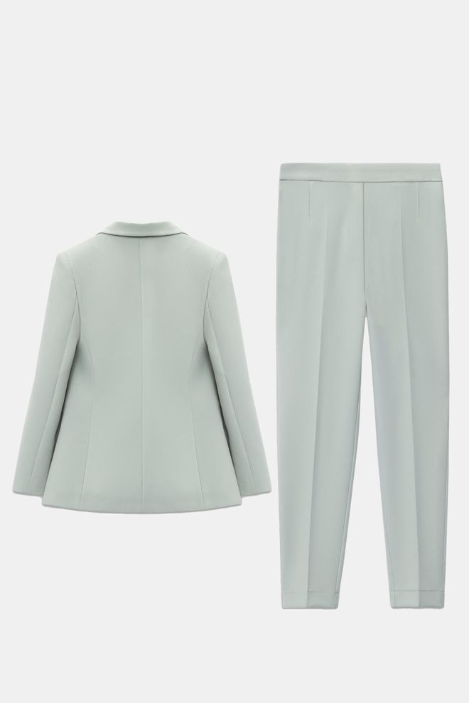 Setre Grey Formal Slim Fit Suit With Notched Neck Wholesale Clothing Cocktail