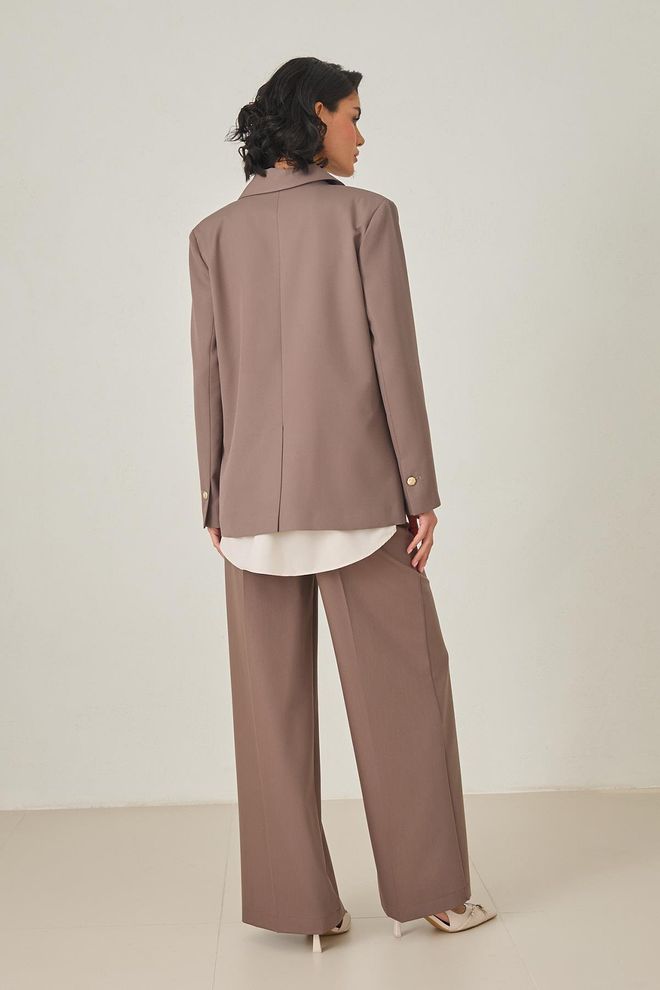 Setre Brown Elegant Formal Jacket Wholesale Clothing Formal