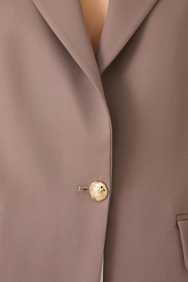 Setre Brown Elegant Formal Jacket Wholesale Clothing Spring