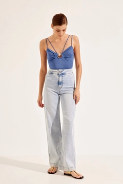 عارض ملابس بالجملة يرتدي STR10003 - Jeans - Blue، تركي بالجملة جينز من Setre