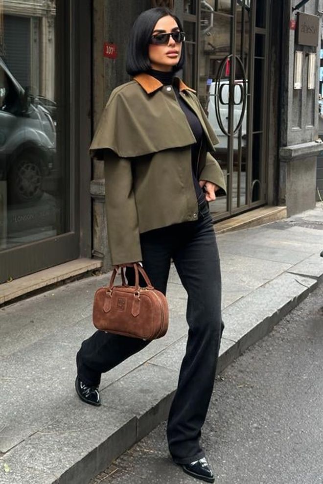 Sobe Istanbul Khaki Overshirt Jacket Wholesale Clothing Casual