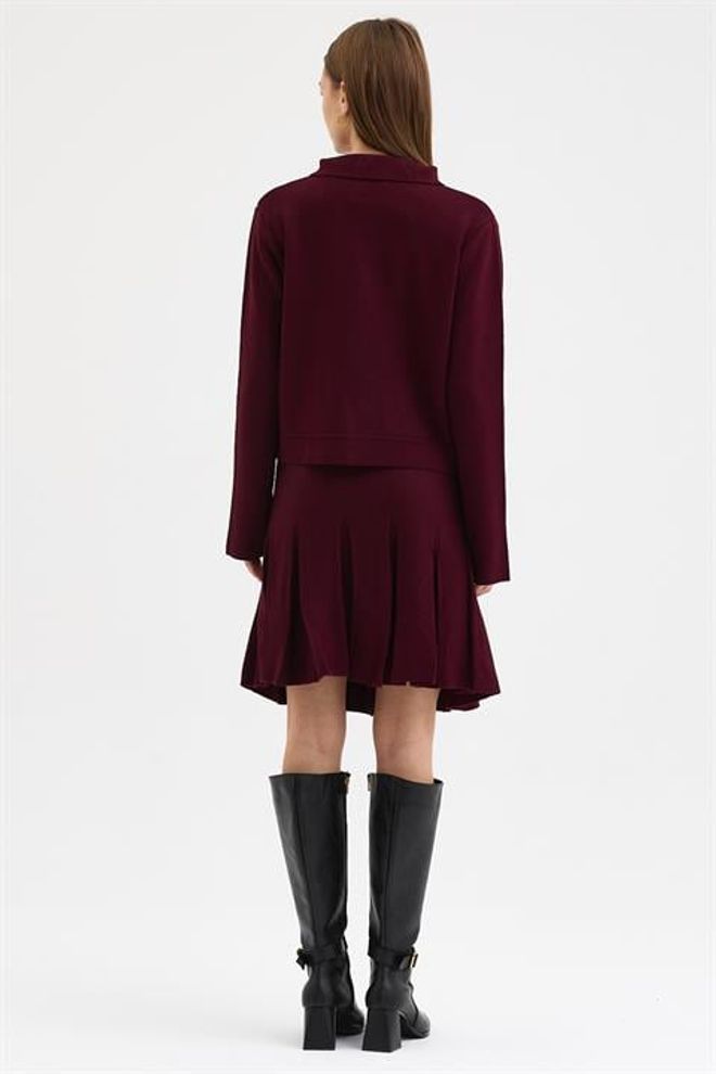 Sobe Istanbul Claret Red Formal Elegant Vintage Set Wholesale Clothing Formal