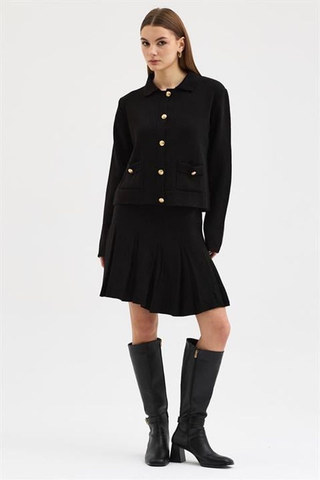 Sobe Istanbul Black Elegant Formal Set Wholesale Clothing Work