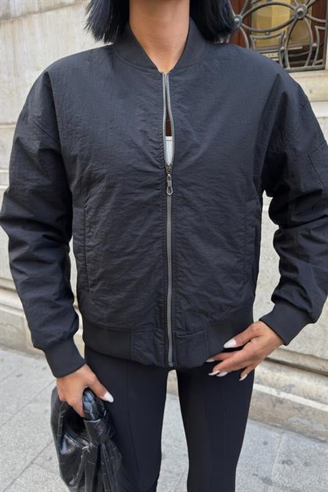 Sobe Istanbul Back Printed Bomber Jacket Wholesale Clothing Winter