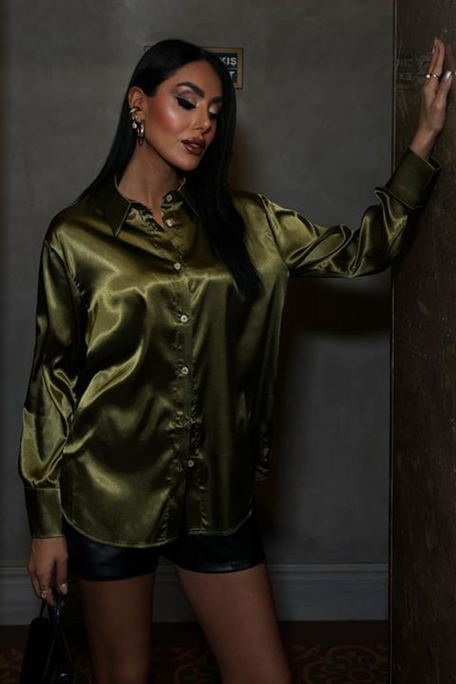 Sobe Istanbul Shirt Khaki Wholesale Clothing Formal