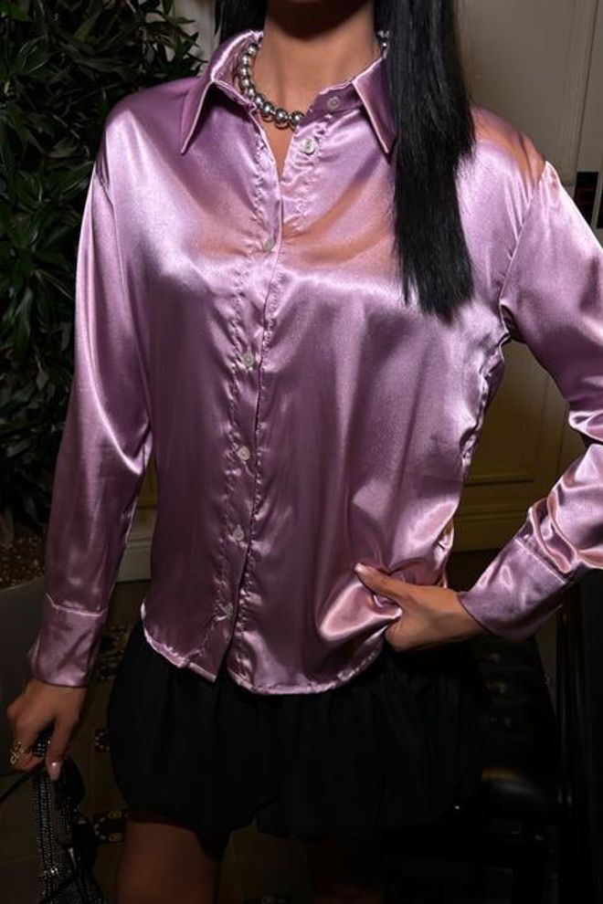 Sobe Istanbul Premium Satin Shirt Wholesale Clothing Birthday