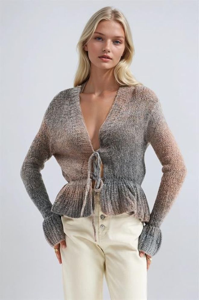 Sobe Istanbul Rjav Casual Eleganten Boho Vintage Jopica Oblačila na debelo Skromno