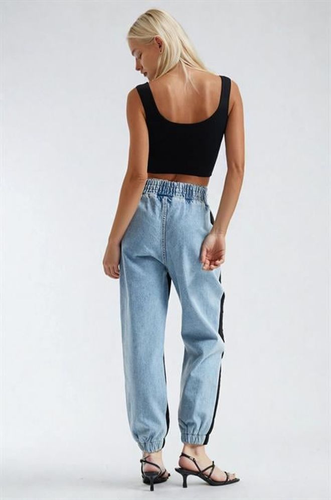 Sobe Istanbul Crne Sportske Casual Jogger Hlače Veleprodaja odjeće Sport