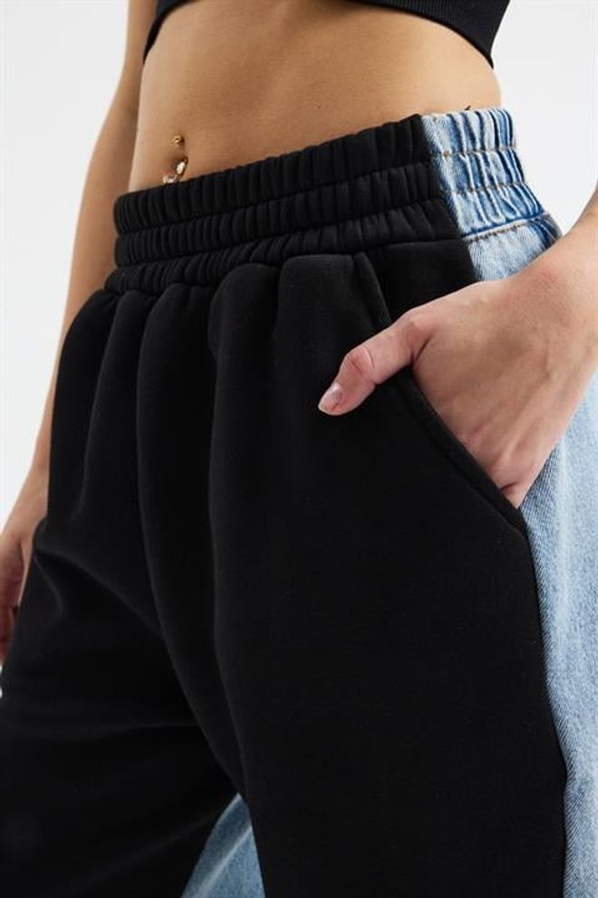 Sobe Istanbul Crne Sportske Casual Jogger Hlače Veleprodaja odjeće 5