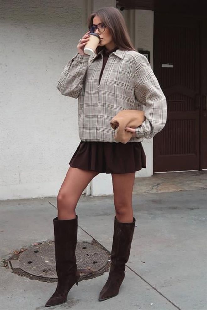 Sobe Istanbul Beige Oversized Fit Shacket Jacket Wholesale Clothing 5