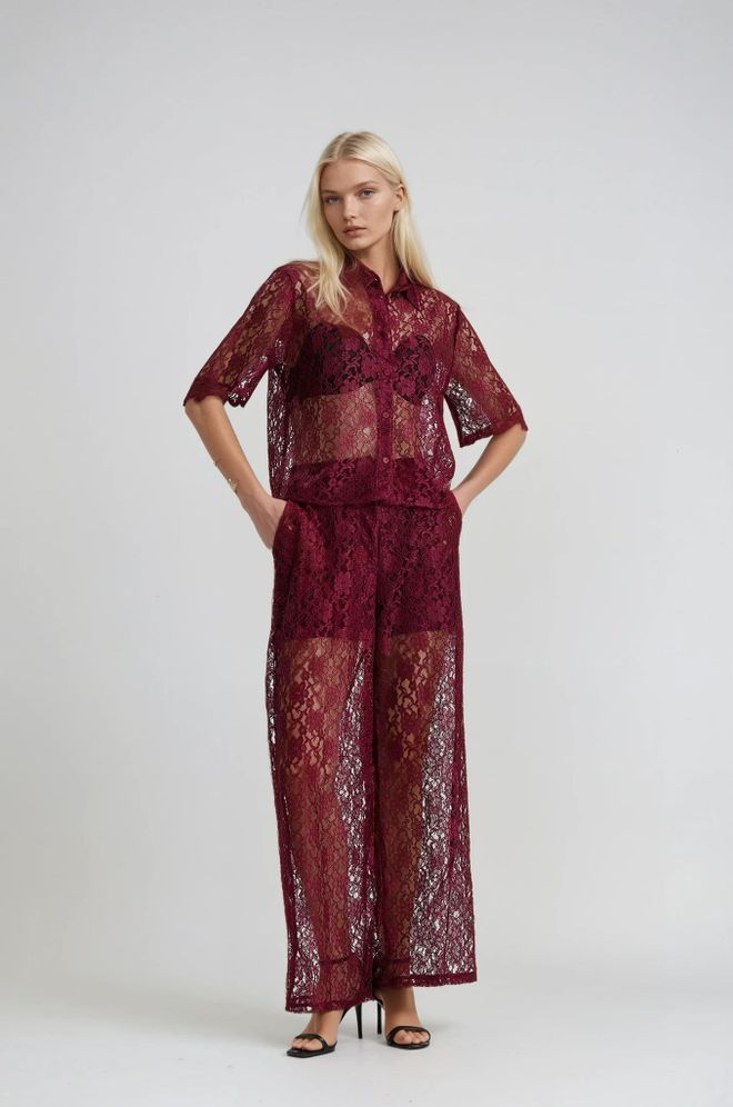 Sobe Istanbul Pant Lined Lace Double Suit Wholesale Clothing Casual
