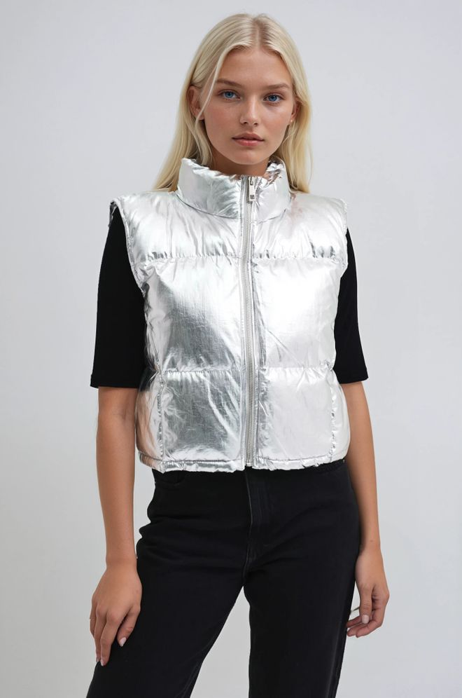 Sobe Istanbul Серебряный Спорт Повседневный Уличная Одежда Жилет Оптовая продажа одежды Повседневный