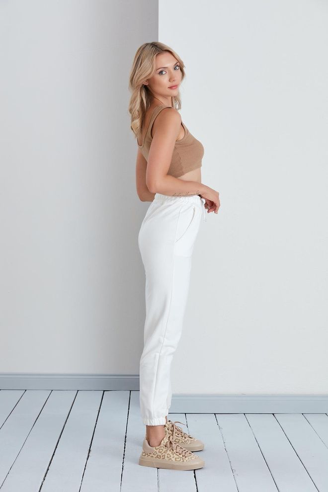 Sortie Collection بنطال رياضي من القطن الممشط بأساور مطاطية ملابس بالجملة نادي رياضي