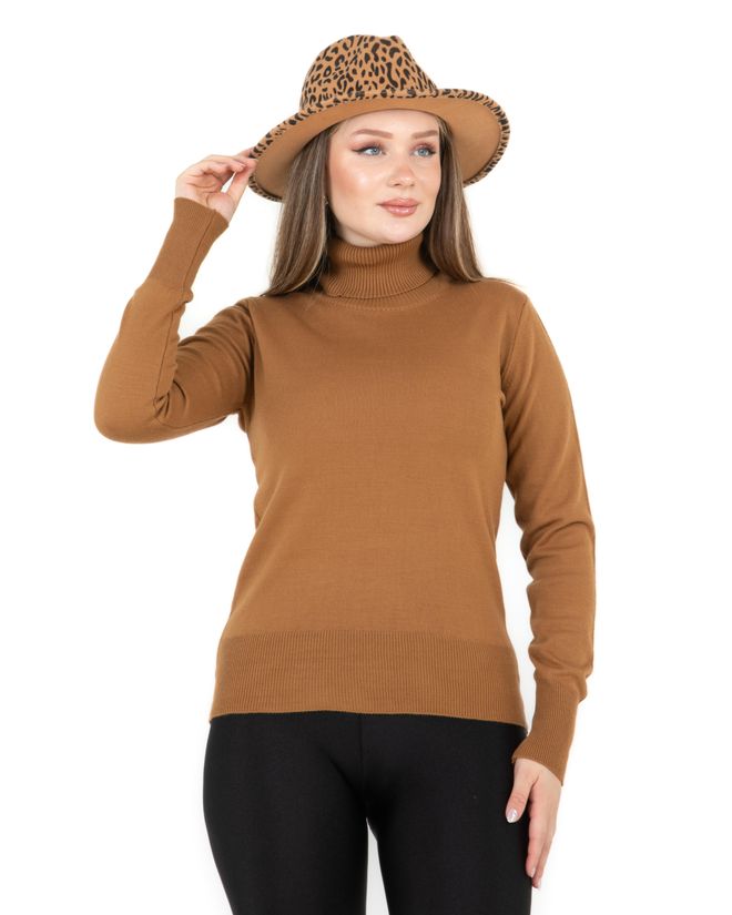 Sortie Collection Turtleneck Basic Sweater Soil Wholesale Clothing No Fabric