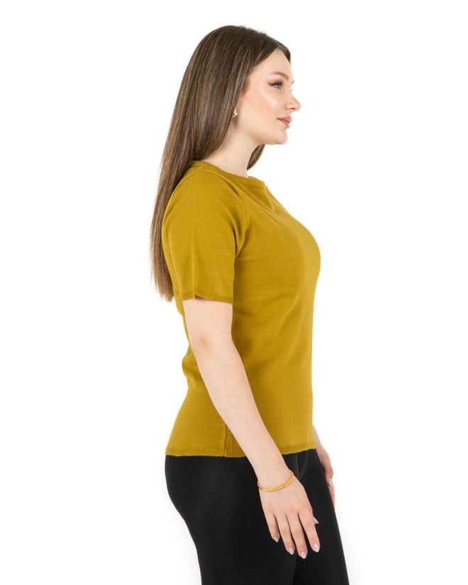 Sortie Collection Megztinis Trumpomis Rankovėmis – Tabakas Didmeninė prekyba drabužiais Gimtadienis