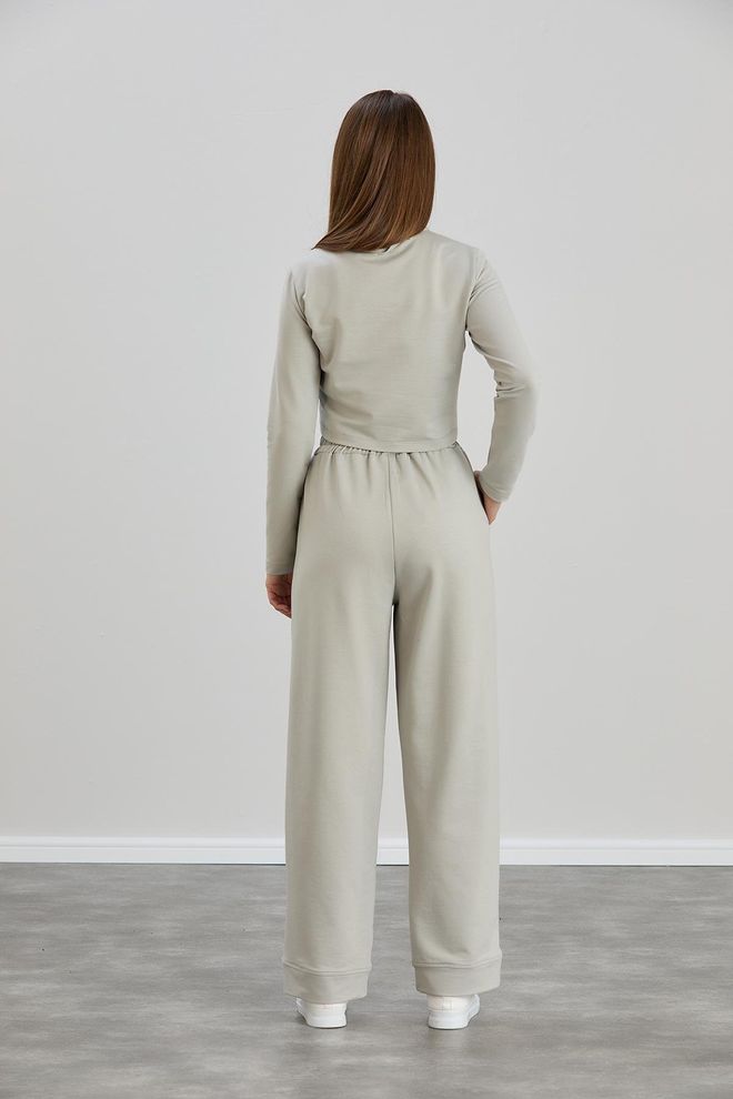 Sortie Collection Half Turtleneck Long Sleeve Sweater Smoke Wholesale Clothing 4