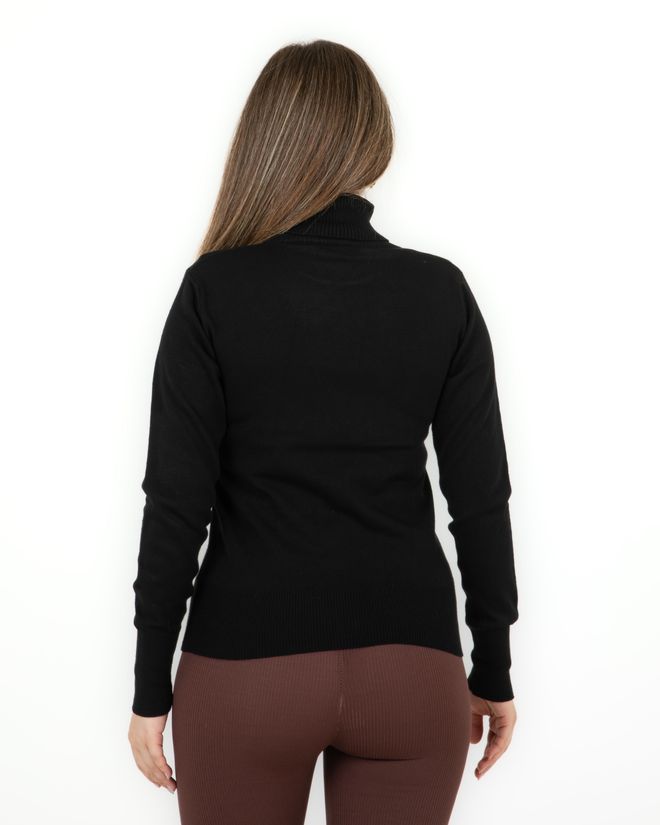 Sortie Collection Podstawowy Sweter Z Golfem W Kolorze Czarnym Hurtowa sprzedaż odzieży 4