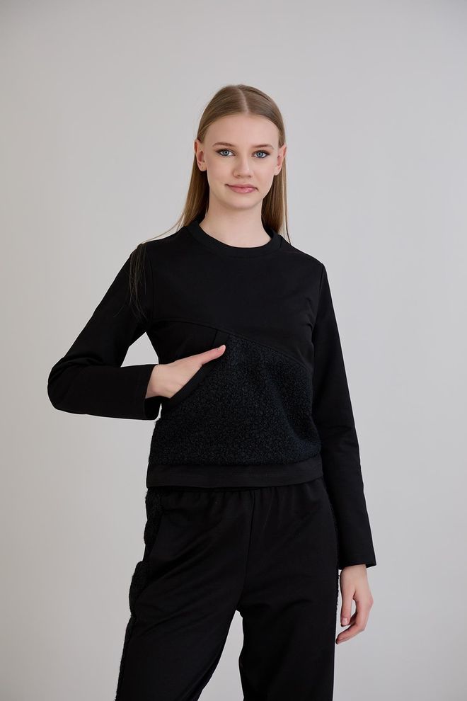 Sortie Collection Pulover Crna Ležerni Sport Ulična Moda Veleprodaja odjeće Lounge