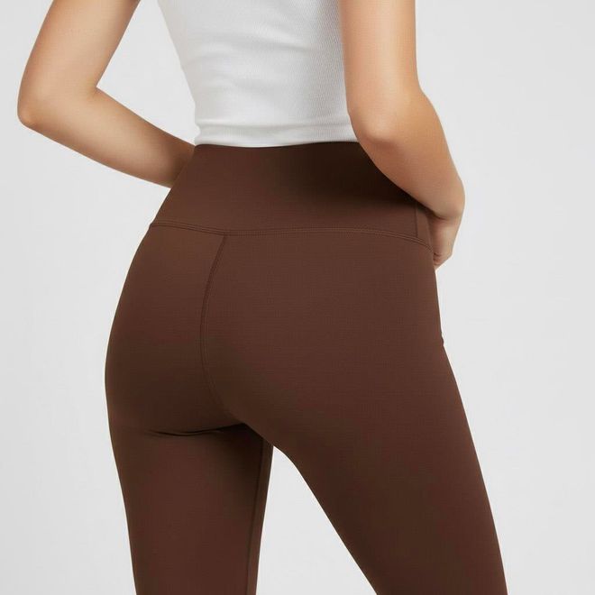 Sortie Collection Brown Casual Sport Leggings High Waist Skinny Wholesale Clothing Lounge