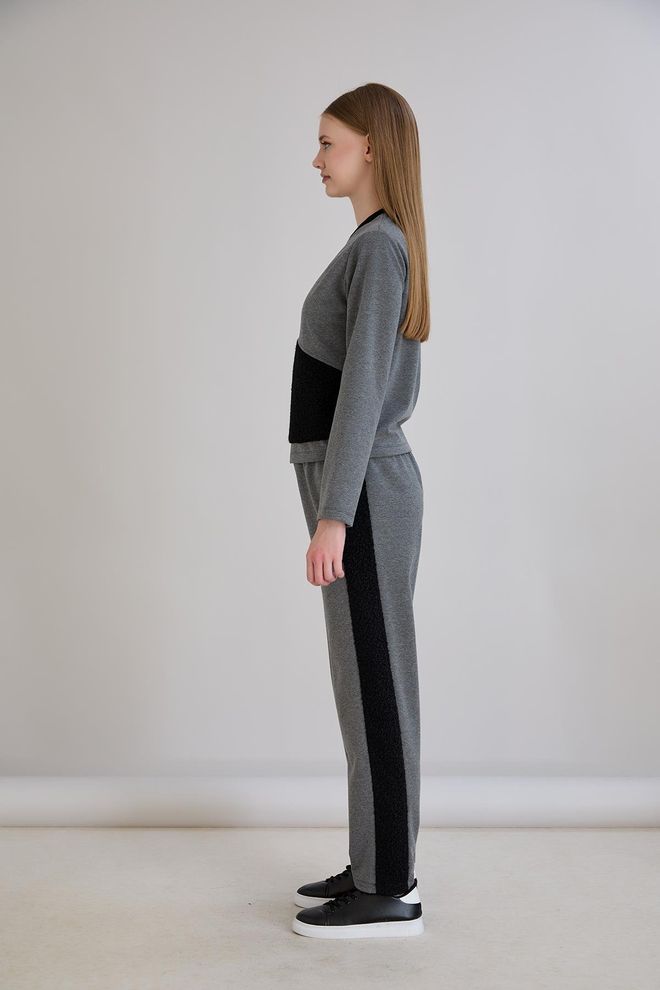 Sortie Collection Суичър Сив Небрежен Спорт Улична Мода Дрехи на едро Пролет