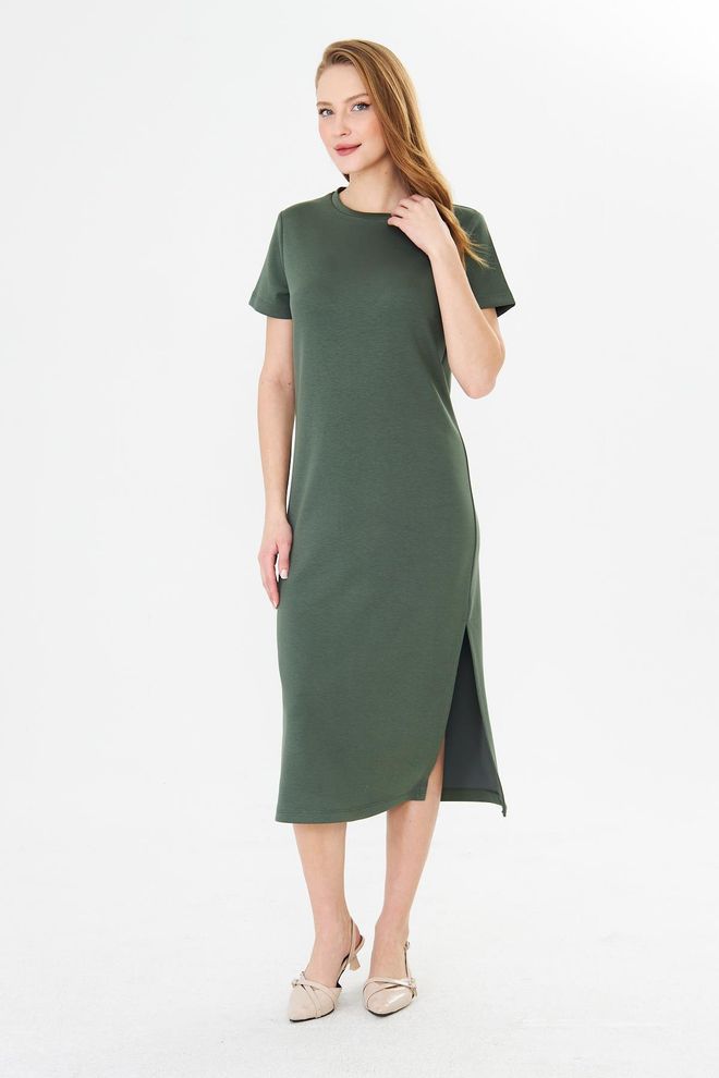 Sortie Collection Zelené Neformálne Skromné Športové Sheath Šaty Veľkoobchod s oblečením Skromný