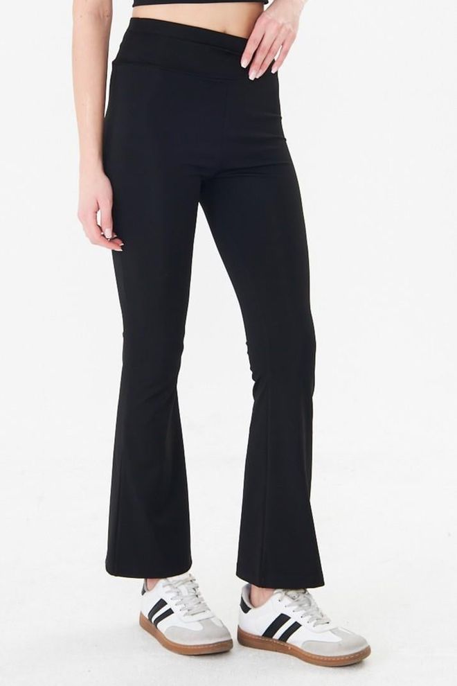 Sortie Collection Spanish Leg Wrap High Waist Leggings Black Wholesale Clothing 0