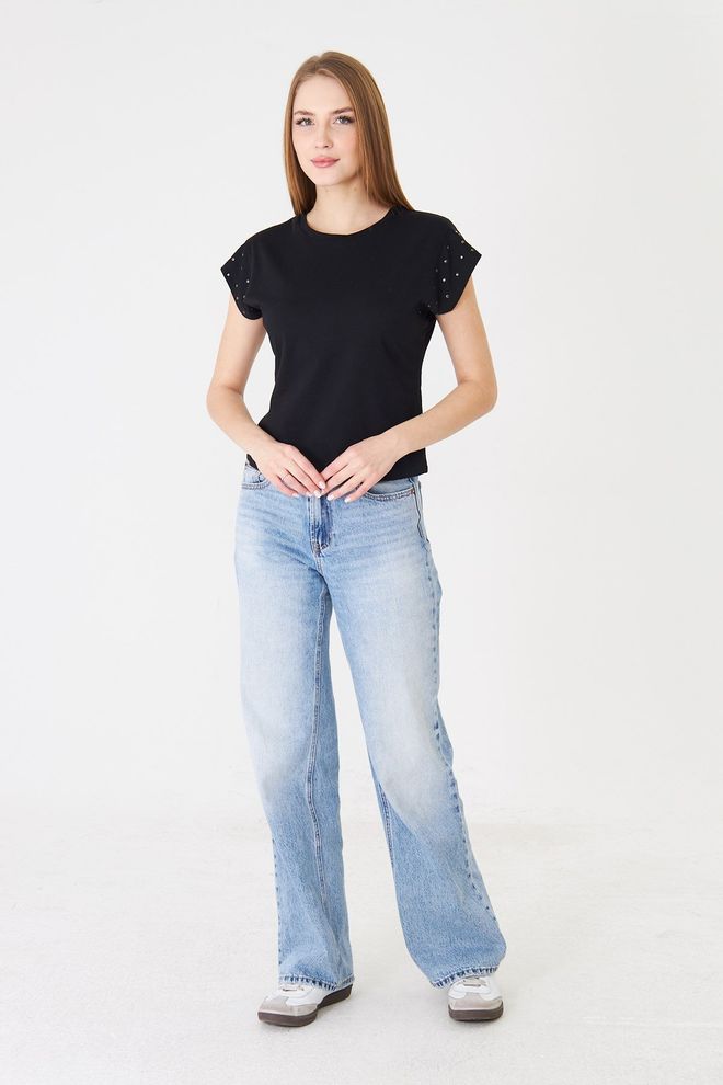 Sortie Collection Schwarz Lässig Streetwear Sport T Shirt Großhandelskleidung Sport