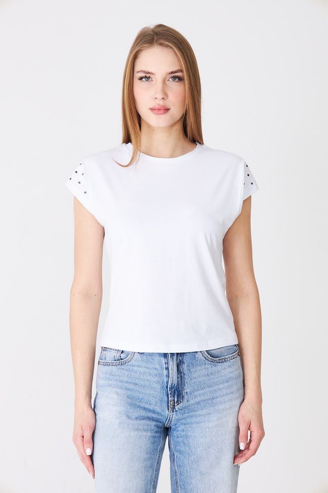 Sortie Collection White Casual Streetwear Tshirt Wholesale Clothing Spring