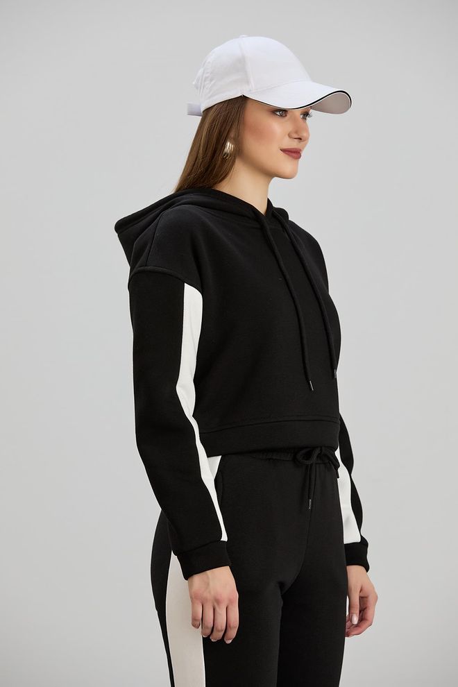 Sortie Collection Black Sport Casual Streetwear Set Wholesale Clothing Spring