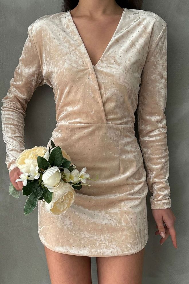 Topshow Robe Pierre Au dessus Du Genou Vêtements en gros Formel