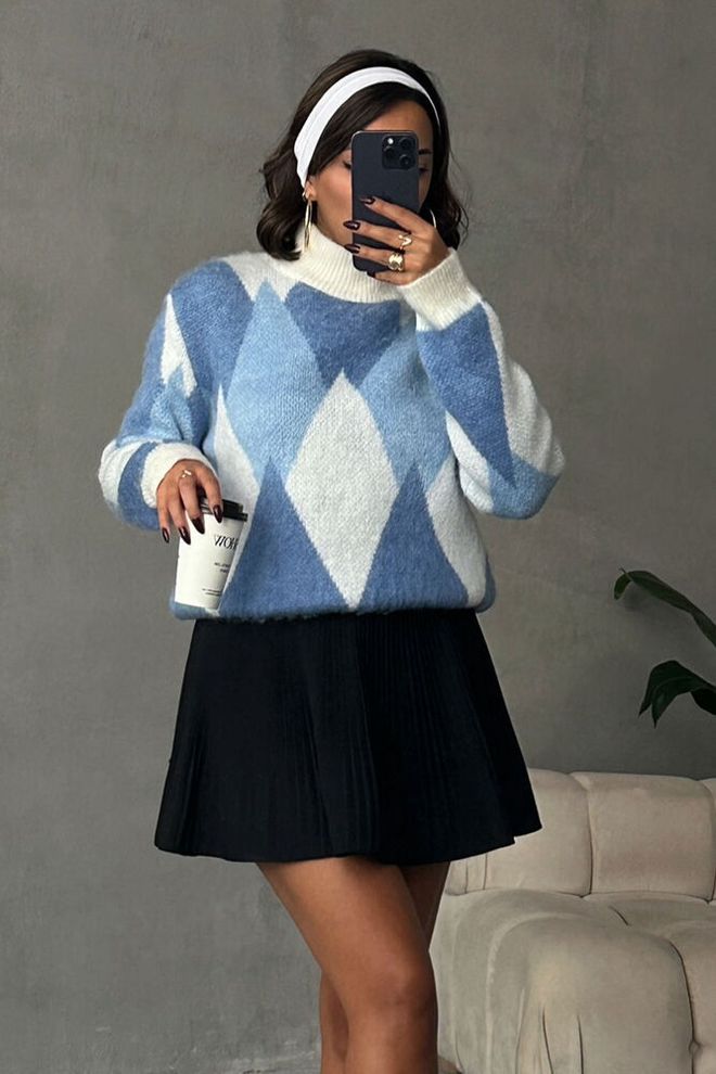 Topshow Pulover De Tricotaj En gros Cu Model Cu Textura Moale Îmbrăcăminte cu ridicata Casual