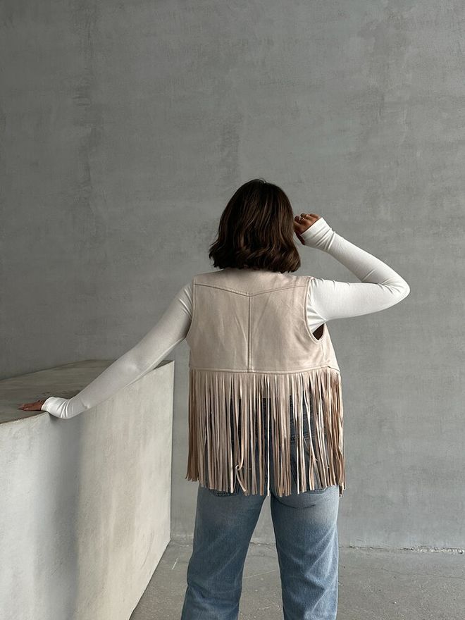 Topshow Gilet Con Nappe Pietra Abbigliamento all'ingrosso 4