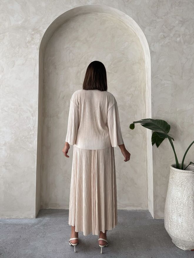 Topshow Jupe Plissée Stone Vêtements en gros 4