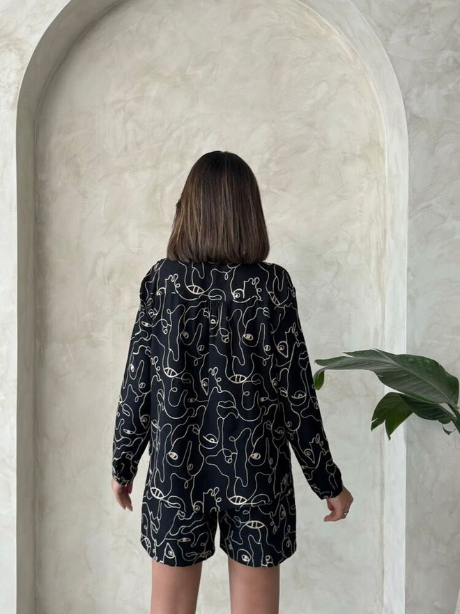 Topshow Vezene Kratke Hlače Crne Велепродаја одеће Формални